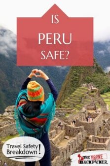 Is Peru Safe Pinterest Image