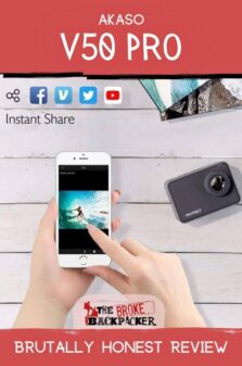 Akaso V50 Pro Review Pinterest Image