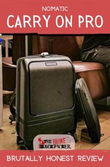 Nomatic Carry On Pro Review Pinterest Image