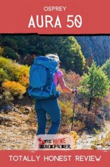 Osprey aura sale 50 carry on