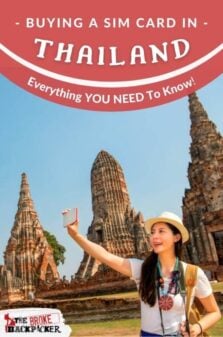 SIM Card in Thailand Pinterest Image