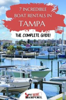 Boat Rentals in Tampa Pinterest Image