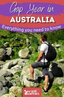 Gap Year in Australia Pinterest Image