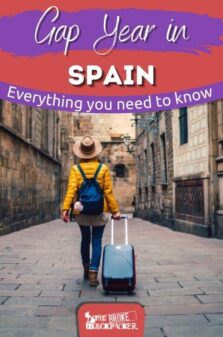 Gap Year in Spain Pinterest Image