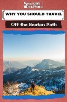 travel off a beaten path Off The Beaten Path Travel Pinterest Image