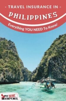 Philippines Travel Insurance Pinterest Image