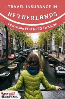 Netherlands Travel Insurance Pinterest Image