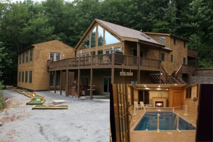 Lavish Cabin with Indoor Pool, Maryland