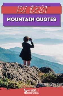 Mountain Quotes Pinterest Image