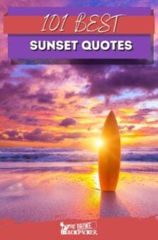 Sunset Quotes Pinterest Image