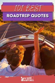 Road Trip Quotes Pinterest Image