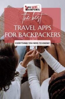 Best Travel Apps for Backpackers Pinterest Image