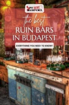 Ruin Bars in Budapest Pinterest Image