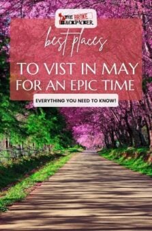 Places to Visit in May Pinterest Image