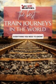 Train Journeys in the World Pinterest Image
