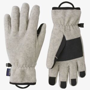 Sindy Gloves By Eclipse White Wrist Length Mitten Gloves Good For Chewed Hands 