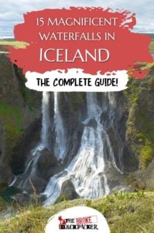 Iceland Waterfalls Pinterest Image