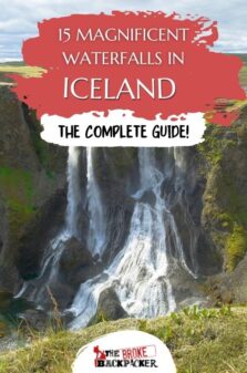 Iceland Waterfalls Pinterest Image