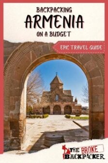 Backpacking Armenia Travel Guide Pinterest Image