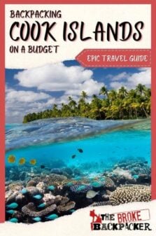Backpacking Cook IslandsTravel Guide Pinterest Image