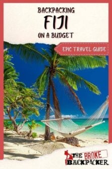 Backpacking Fiji Travel Guide Pinterest Image