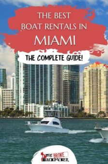 Boat Rentals in Miami Pinterest Image