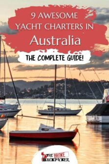 Yacht Charter in Australia Pinterest Image