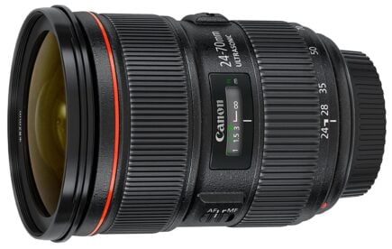 canon 24-70mm f/2.8 travel lens