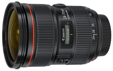 canon 24-70mm f/2.8 travel lens