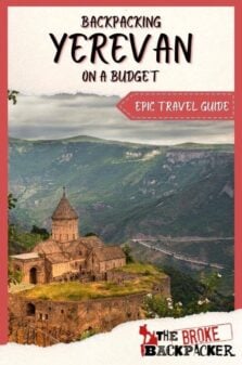 Backpacking Yerevan Travel Guide Pinterest Image