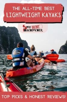 Best Lightweight Kayaks Pinterest Image