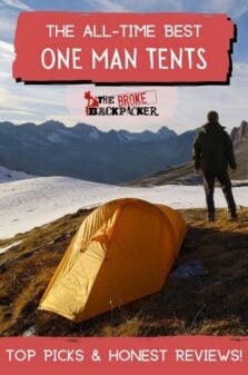 Best One Man Tent Pinterest Image