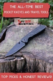 Pocket Knives Travel Tools Pinterest Image