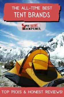 Best Tent Brands Pinterest Image