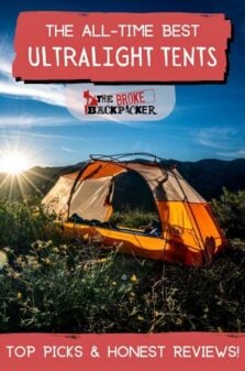 Best Ultralight Tents Pinterest Image