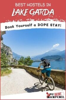 Best Hostels in Lake Garda Pinterest Image