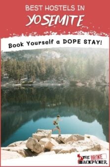 Best Hostels in Yosemite Pinterest Image