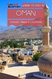 Where to Stay in Oman Pinterest Image