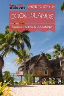 Where to Stay in Cook Islands Pinterest Image