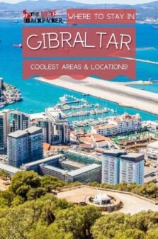 Where to Stay in Gibraltar Pinterest Image