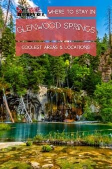 Where to Stay in Glenwood Springs Pinterest Image