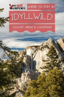 Where to Stay in Idyllwild Pinterest Image