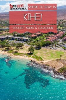 Where to Stay in Kihei Pinterest Image