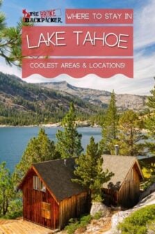 Where to Stay in Lake Tahoe Pinterest Image
