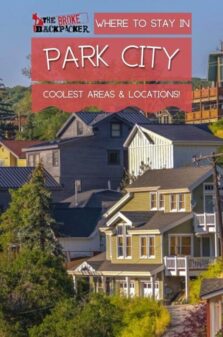 Where to Stay in Park City Pinterest Image