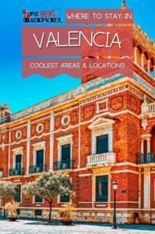 Where to Stay in Valencia Pinterest Image