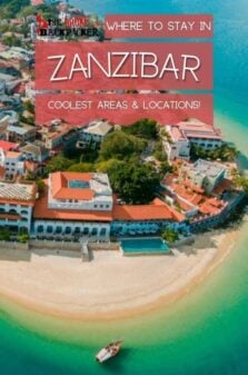 Where to Stay in Zanzibar Pinterest Image