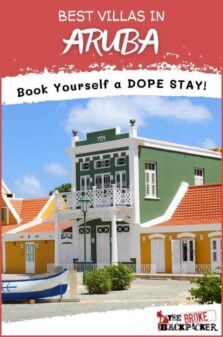 Best Villas in Aruba Pinterest Image