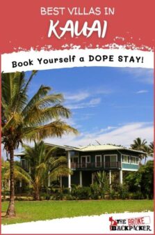 Villas in Kauai Pinterest Image
