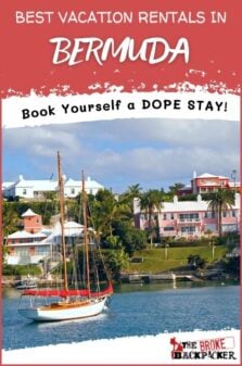 Vacation Rentals in Bermuda Pinterest Image